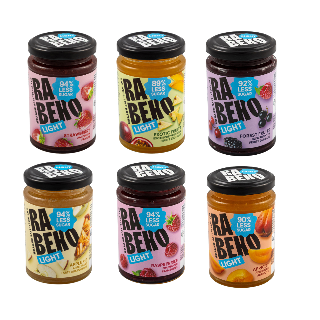 Light Jam van Rabeko: volle fruitsmaak, minder suiker