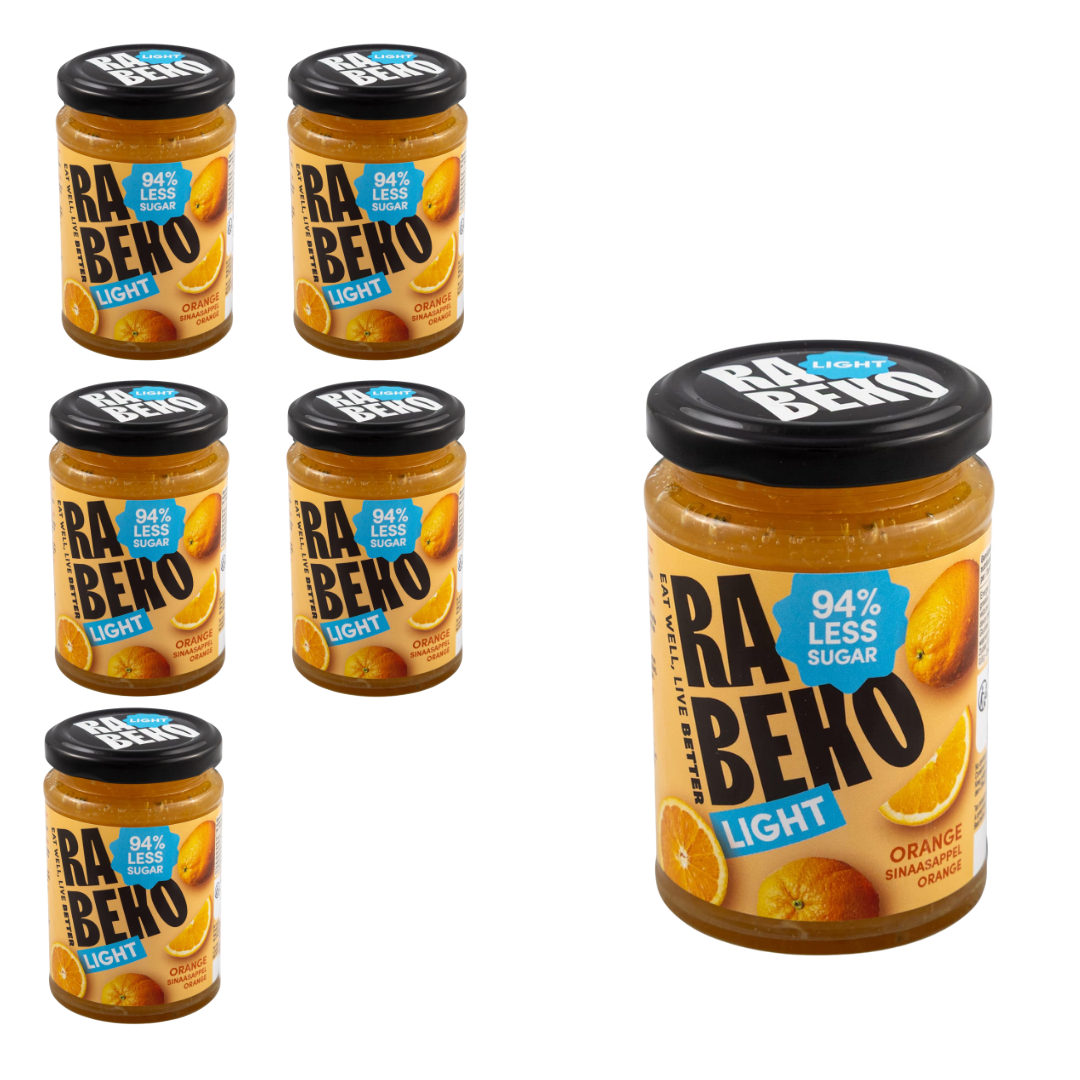 6 x Light Jam Sinaasappel Rabeko
