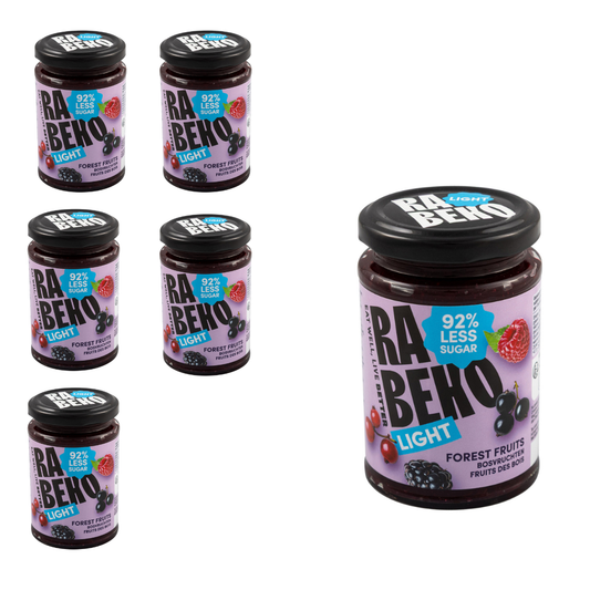 6 x Light Jam Bosvruchten Rabeko