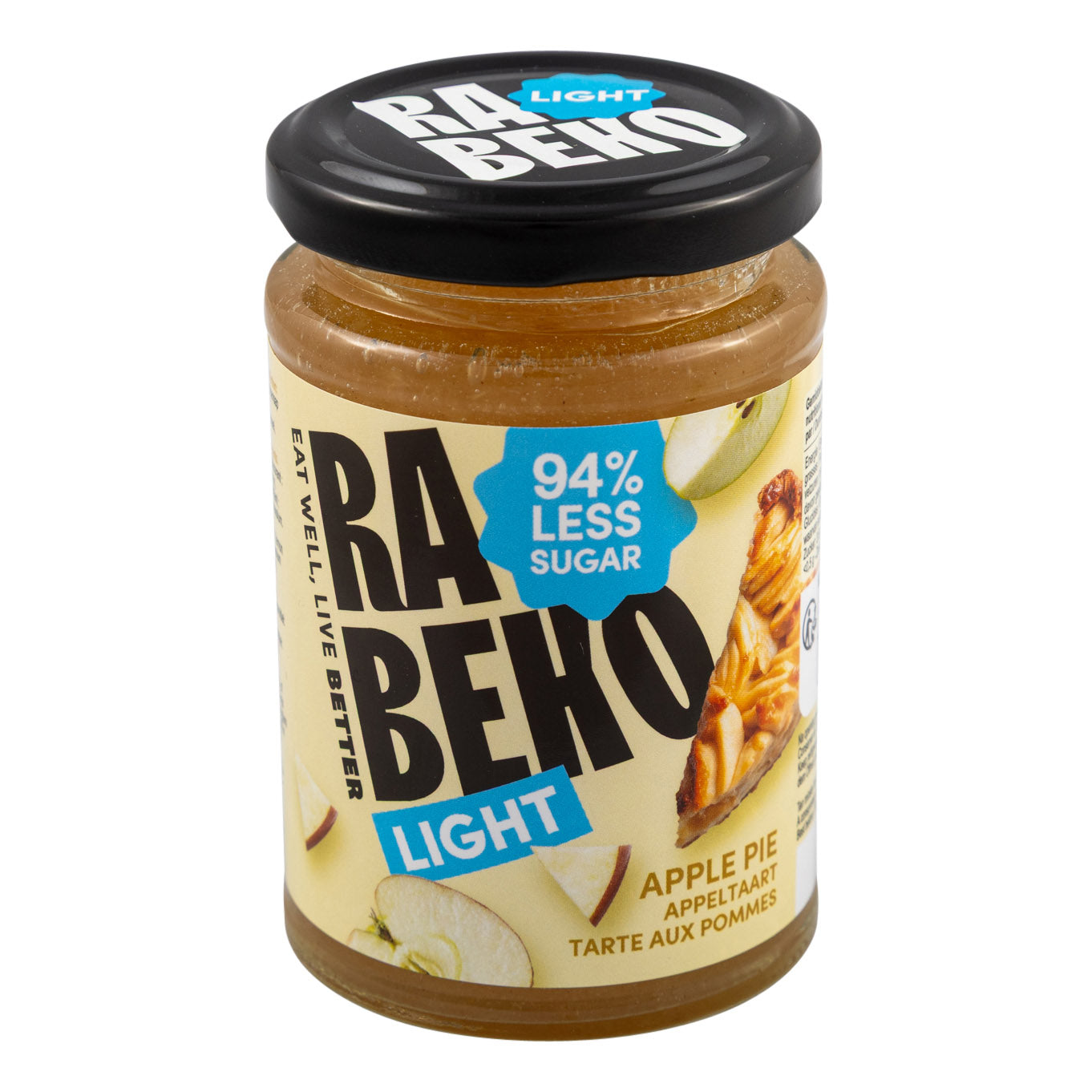 6 x Light Jam Appeltaart Rabeko
