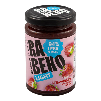 6 x Light Jam Aardbeien Rabeko